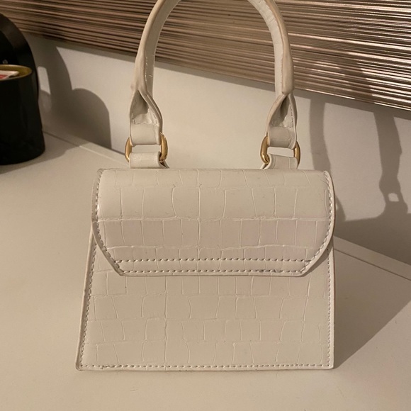 mini white handle bag - Picture 2 of 6